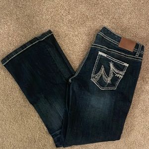 Women’s Maurice’s Dark Blue Jeans Size 11/12 Short